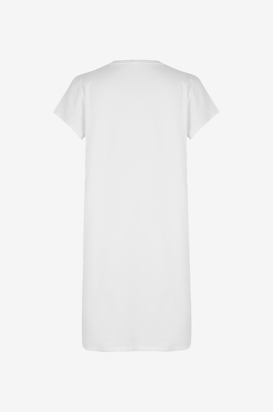 SKIN Chemise de nuit en jersey de coton bio Carissa Femme BLANC 2