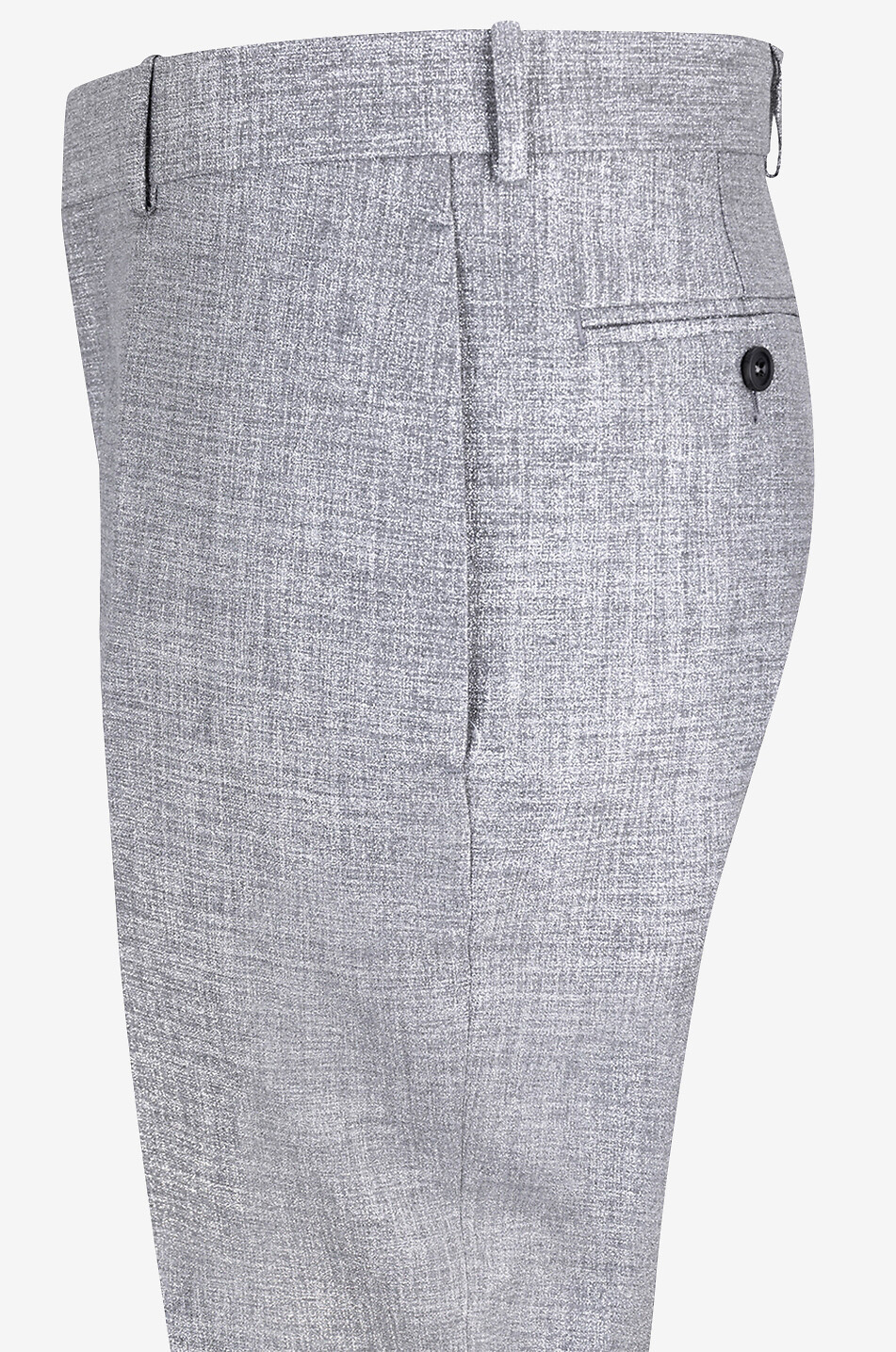 ALEXANDER McQUEEN Slim-Fit-Hose aus Lurex Cigarette Metallic Tailoring Herren SILBER 3