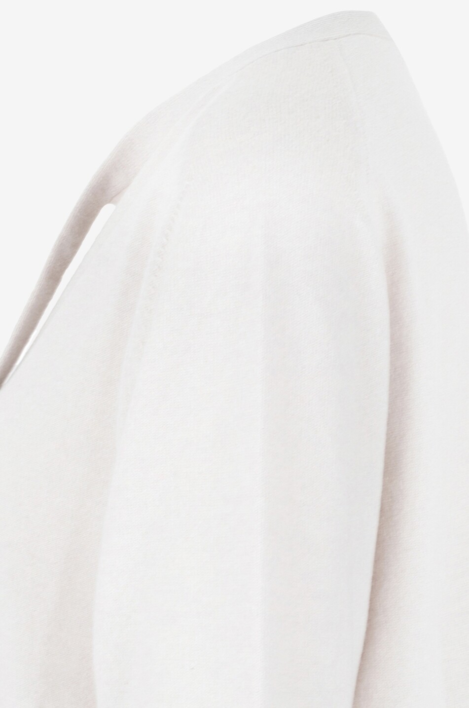 PANICALE Pullover mit V-Ausschnitt und langen Ärmeln aus Wolle und Kaschmir Damen BEIGE 3