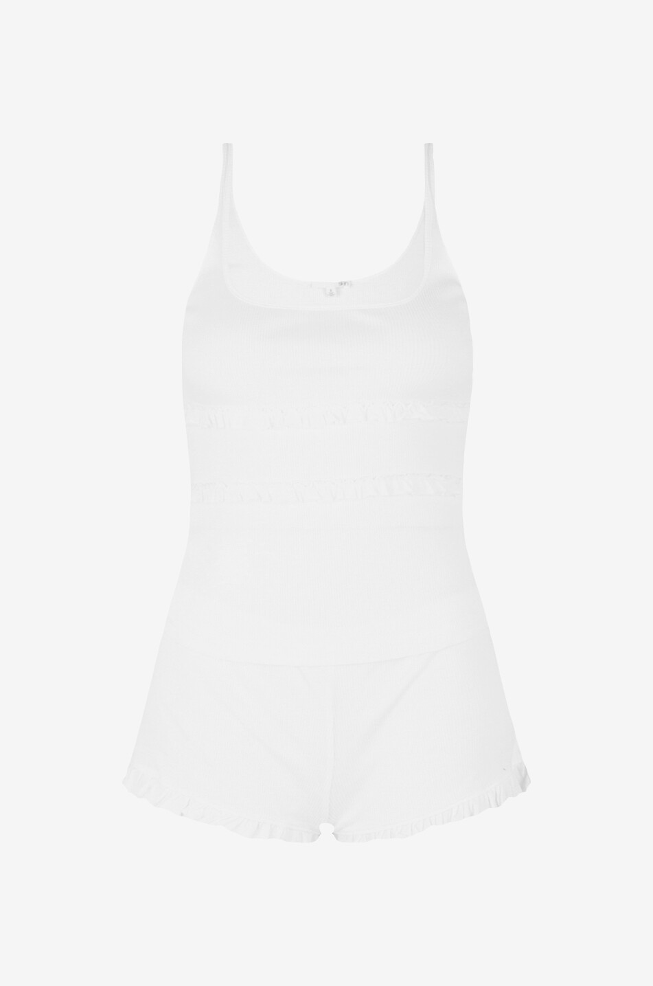 Organic pima cotton shorty pyjama set