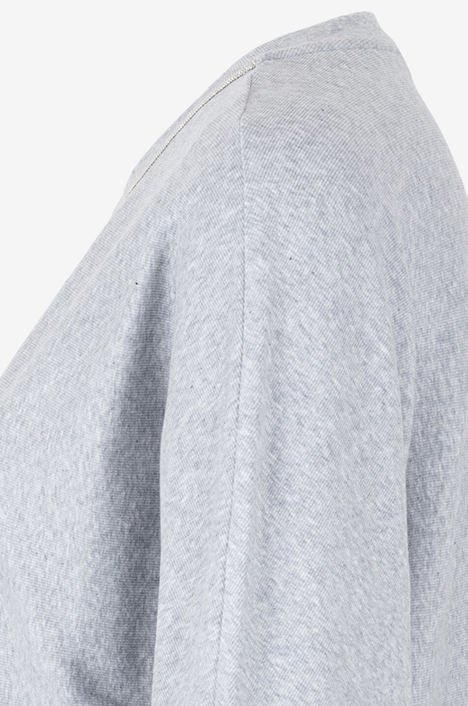 PANICALE Cotton blend long-sleeved T-shirt Women GREY 3