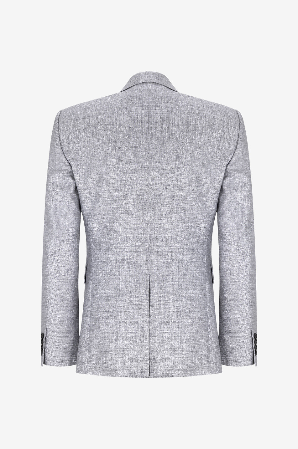 Metallic Tailoring single breasted Lurex blazer