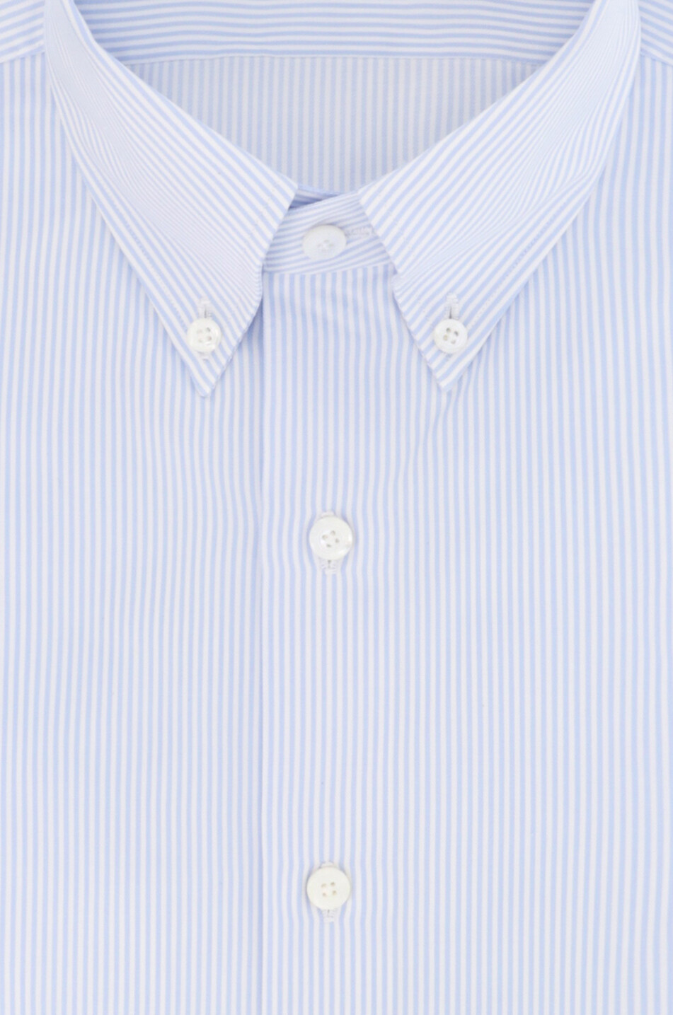 FINAMORE Leonardo Napoli Fit striped cotton shirt Men LIGHT BLUE 2