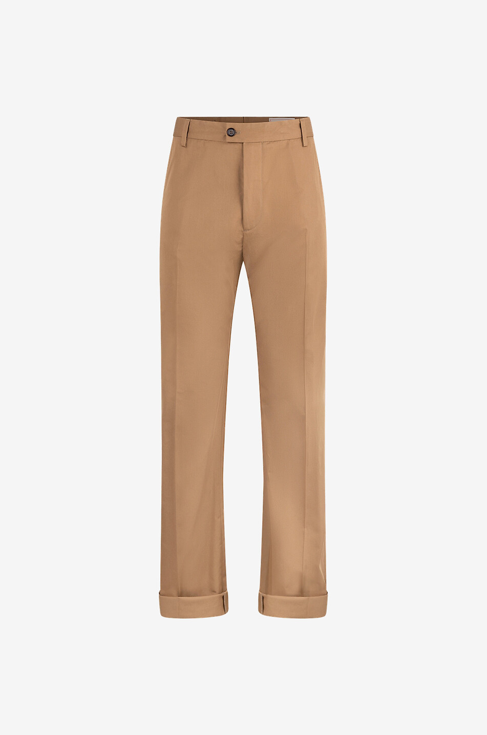 ALEXANDER McQUEEN Pantalon chino droit décontracté Camera Strap Homme CAMEL 1