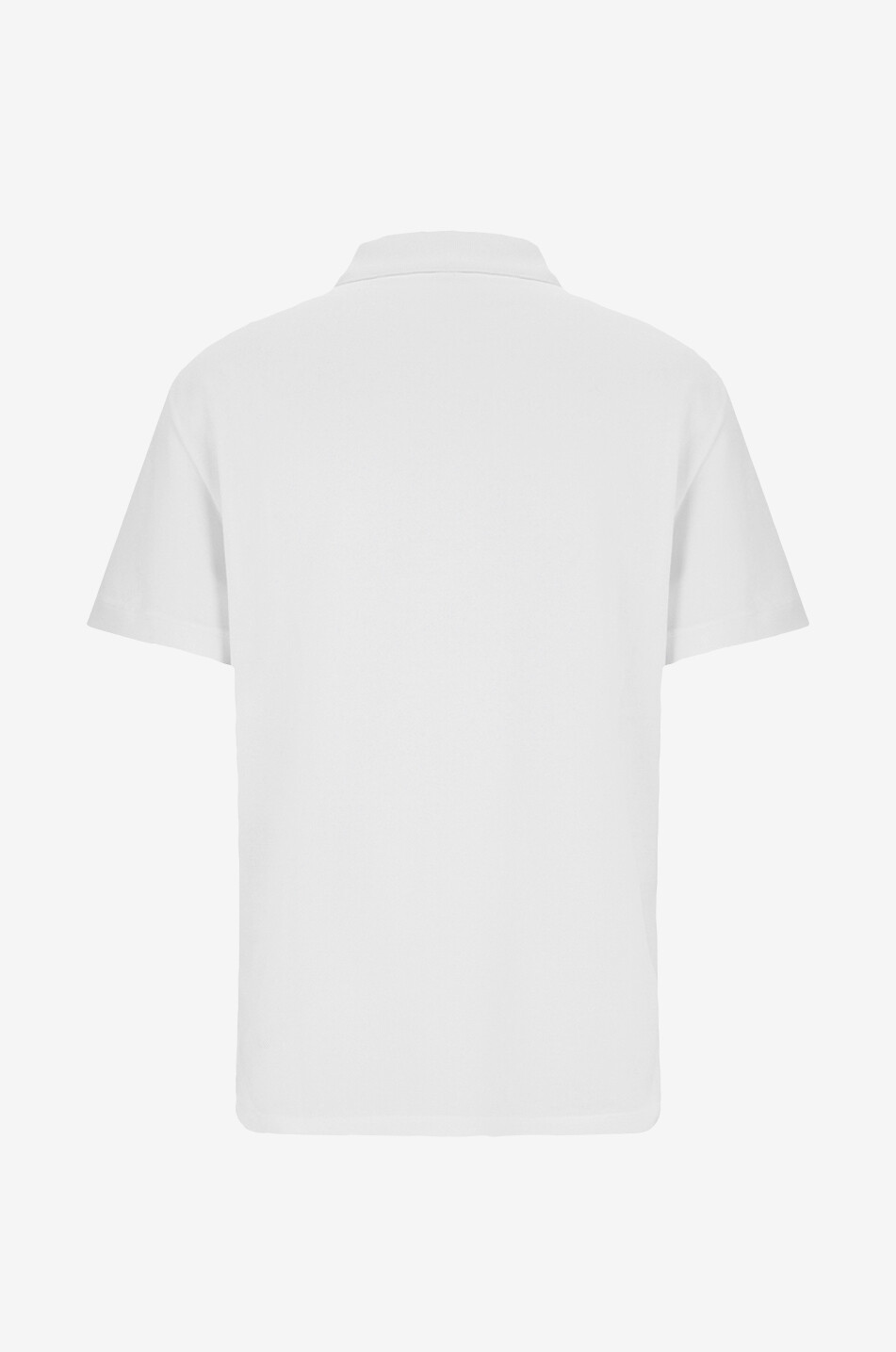 ALEXANDER McQUEEN Polo en coton piqué à manches courtes brodé McQUEEN Homme BLANC 2