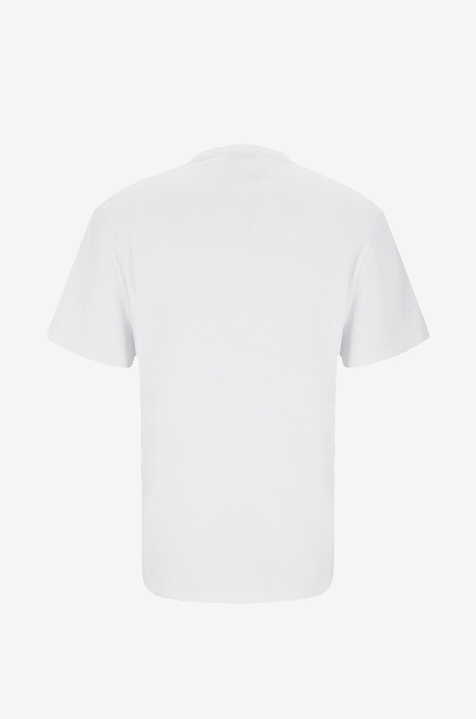 ALEXANDER McQUEEN Kurzarm-T-Shirt mit Print Reflected Logo Herren WEISS 2