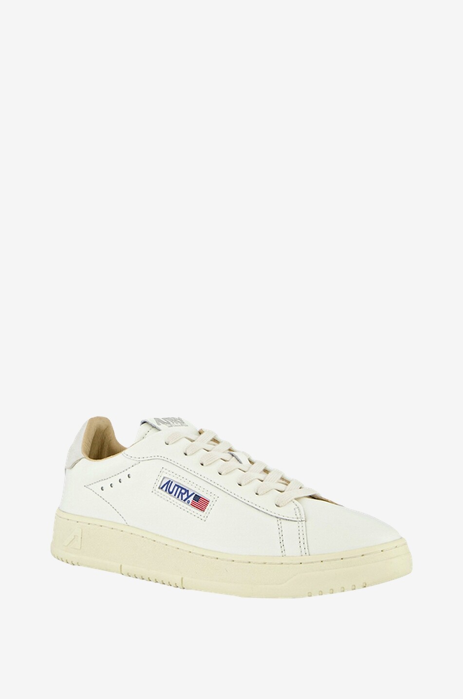 AUTRY Baskets basses à lacets Dallas Homme BLANC CASSE 1