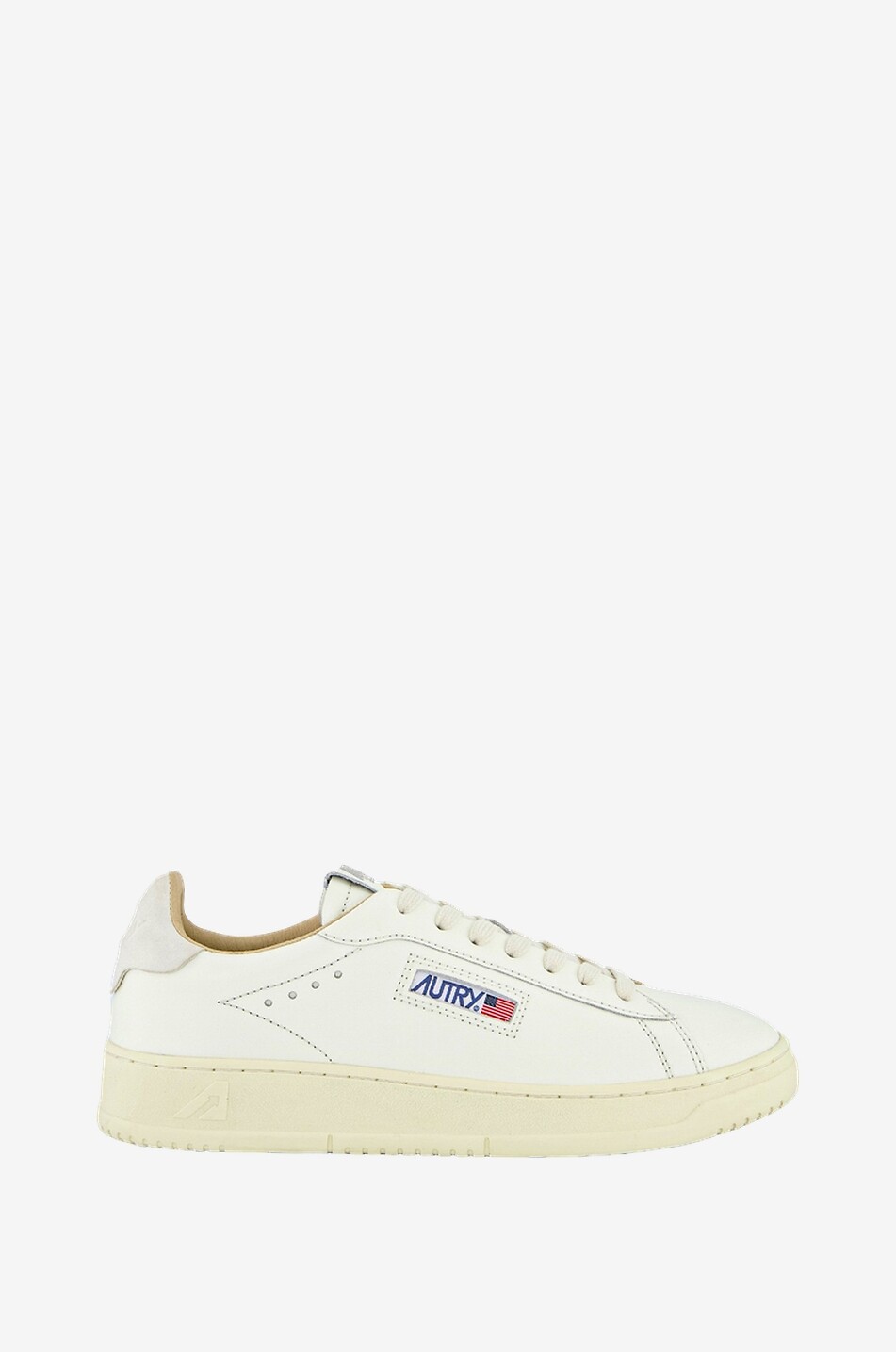 AUTRY Baskets basses à lacets Dallas Homme BLANC CASSE 2