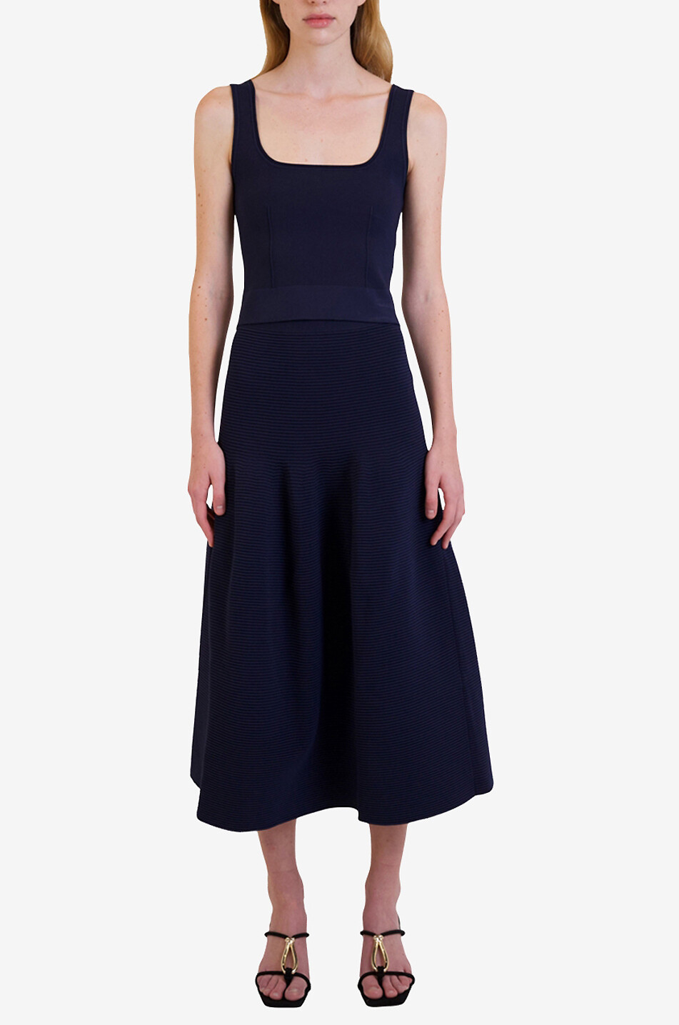 SIMKHAI Ramaina rayon tank top Women DARK BLUE 3