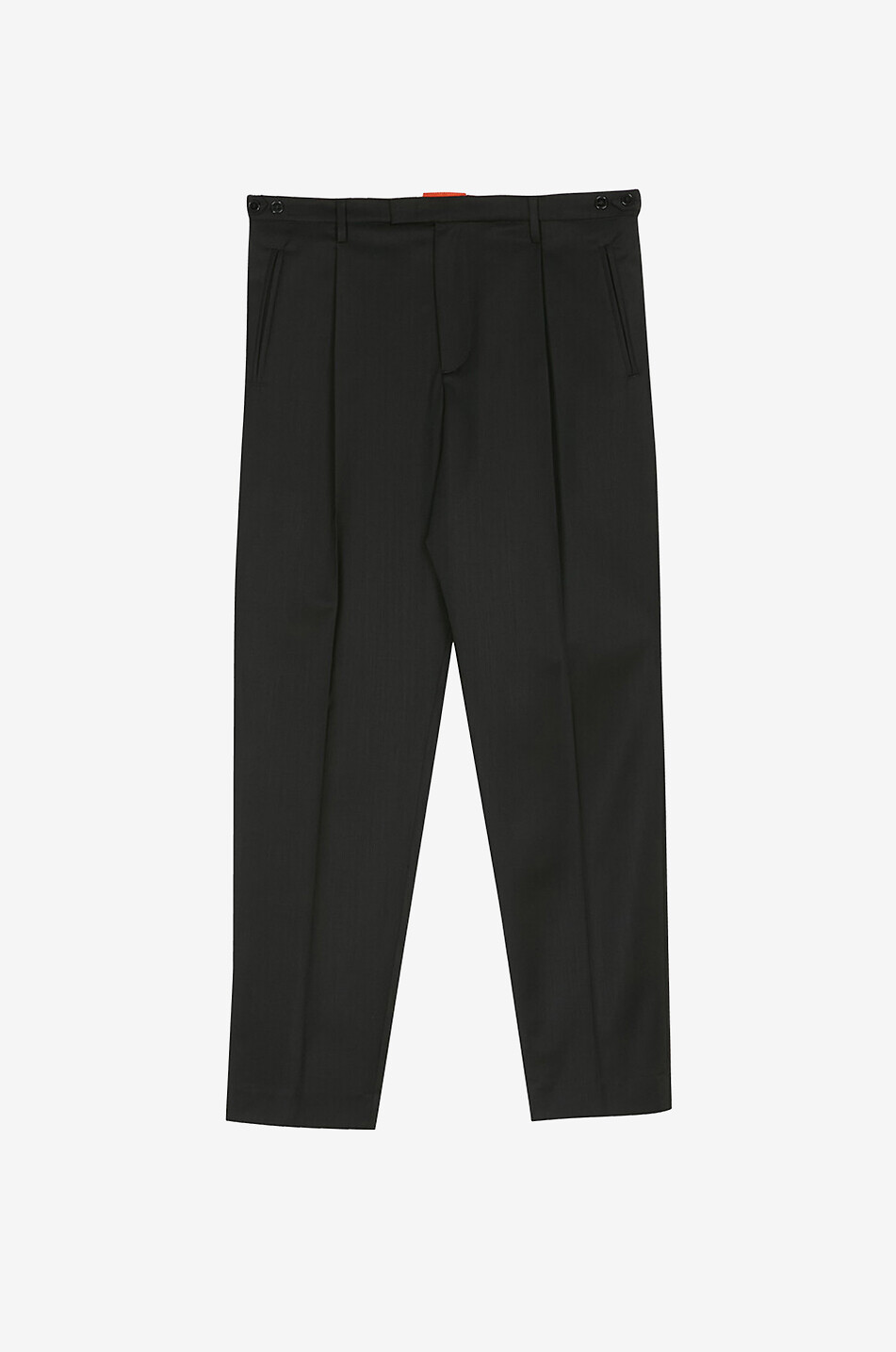 Masco Novento Nero virgin wool trousers