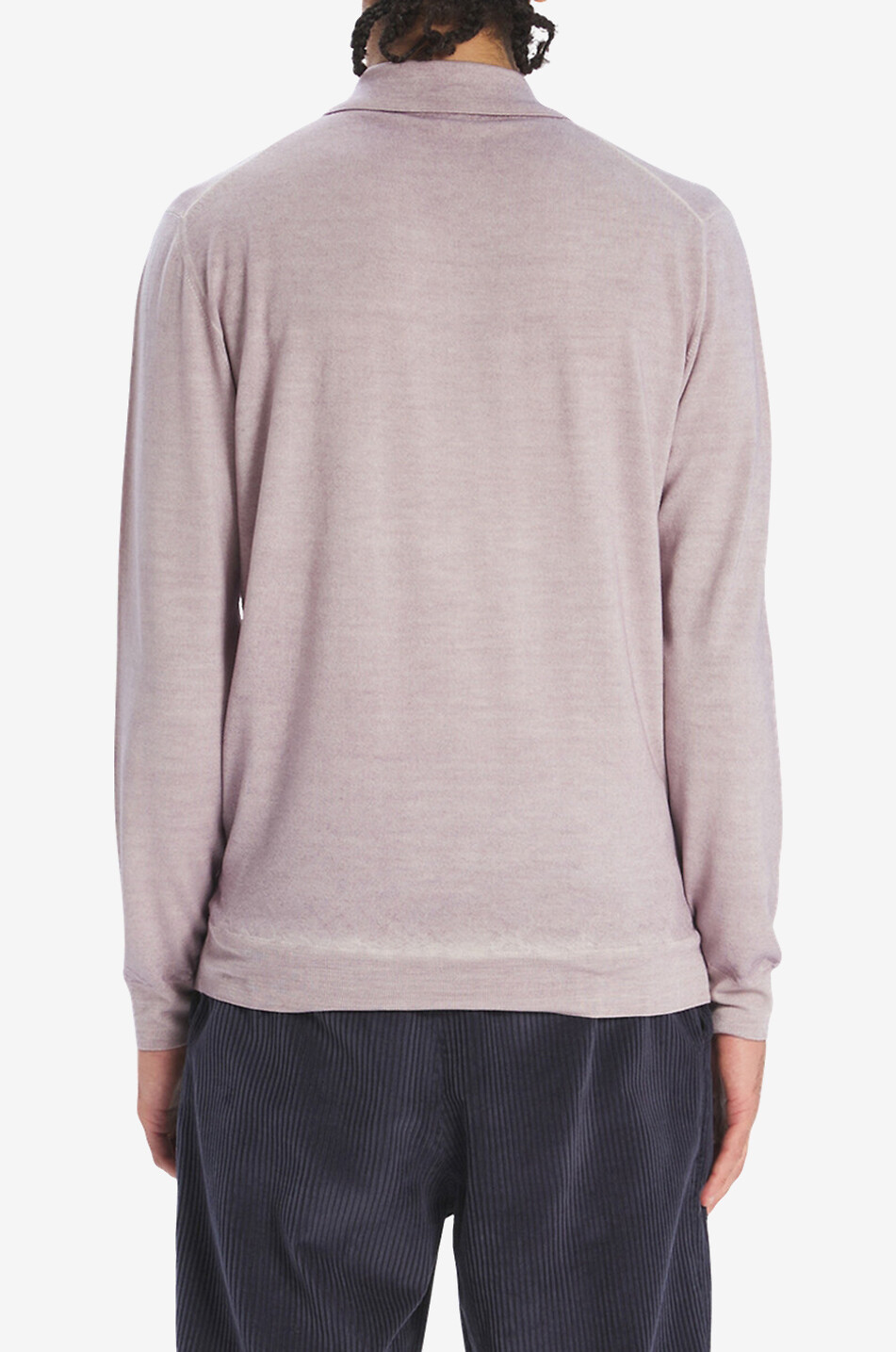 Langärmeliges Polohemd Pevaron Brunal Tortora