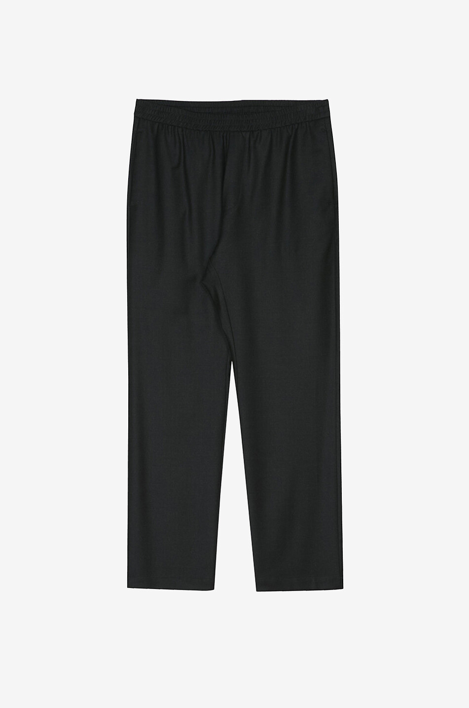 Pantalon en laine vierge Bativoga Flan Antracite