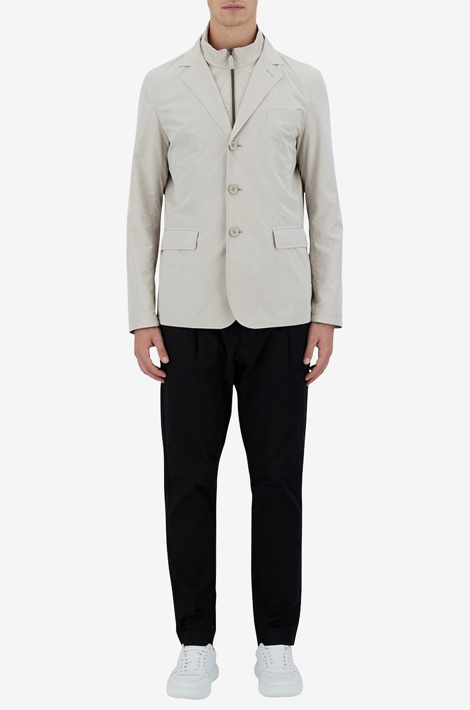 HERNO Blazer with down parts Men Light beige 3