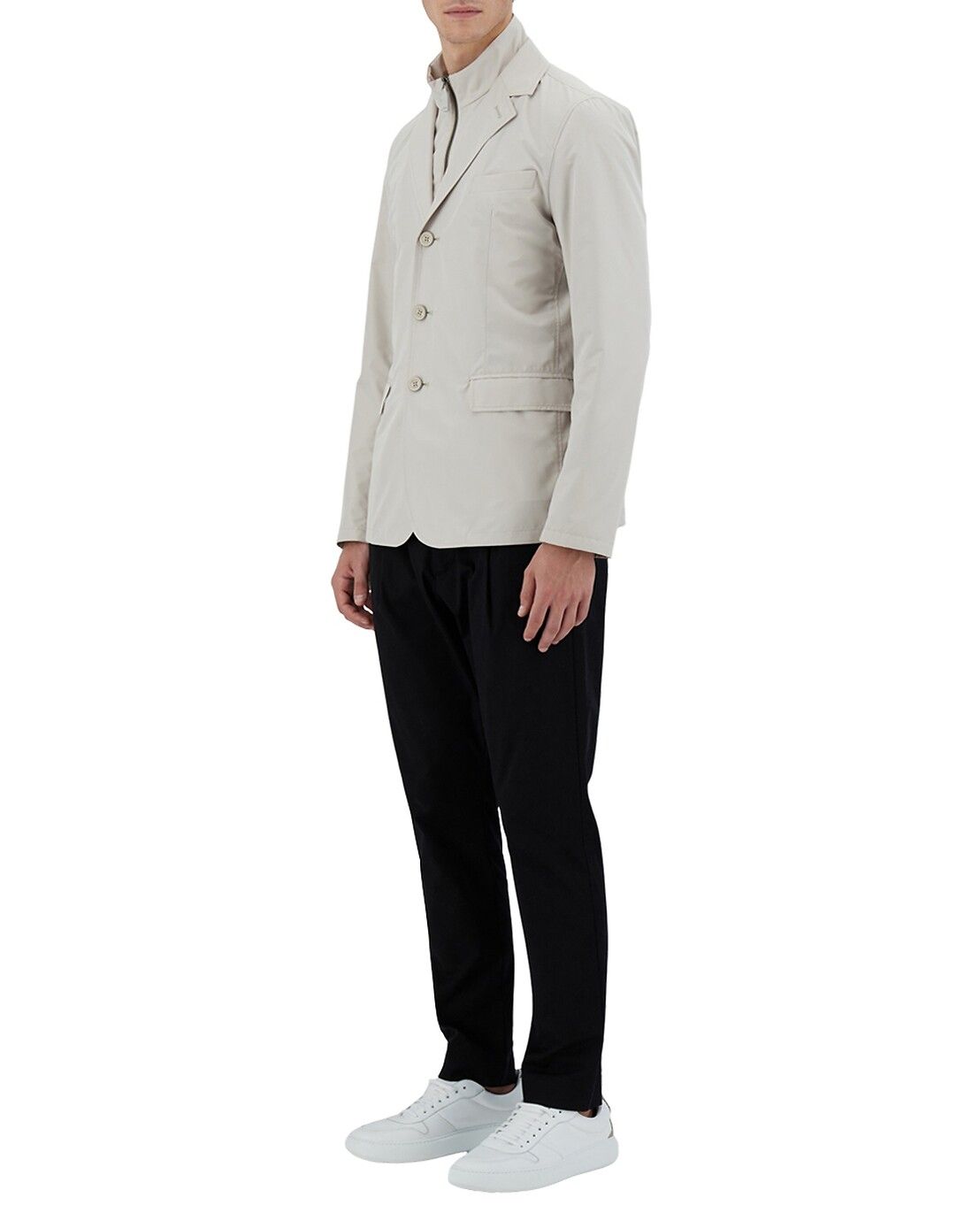 HERNO Blazer with down parts Men Light beige 4