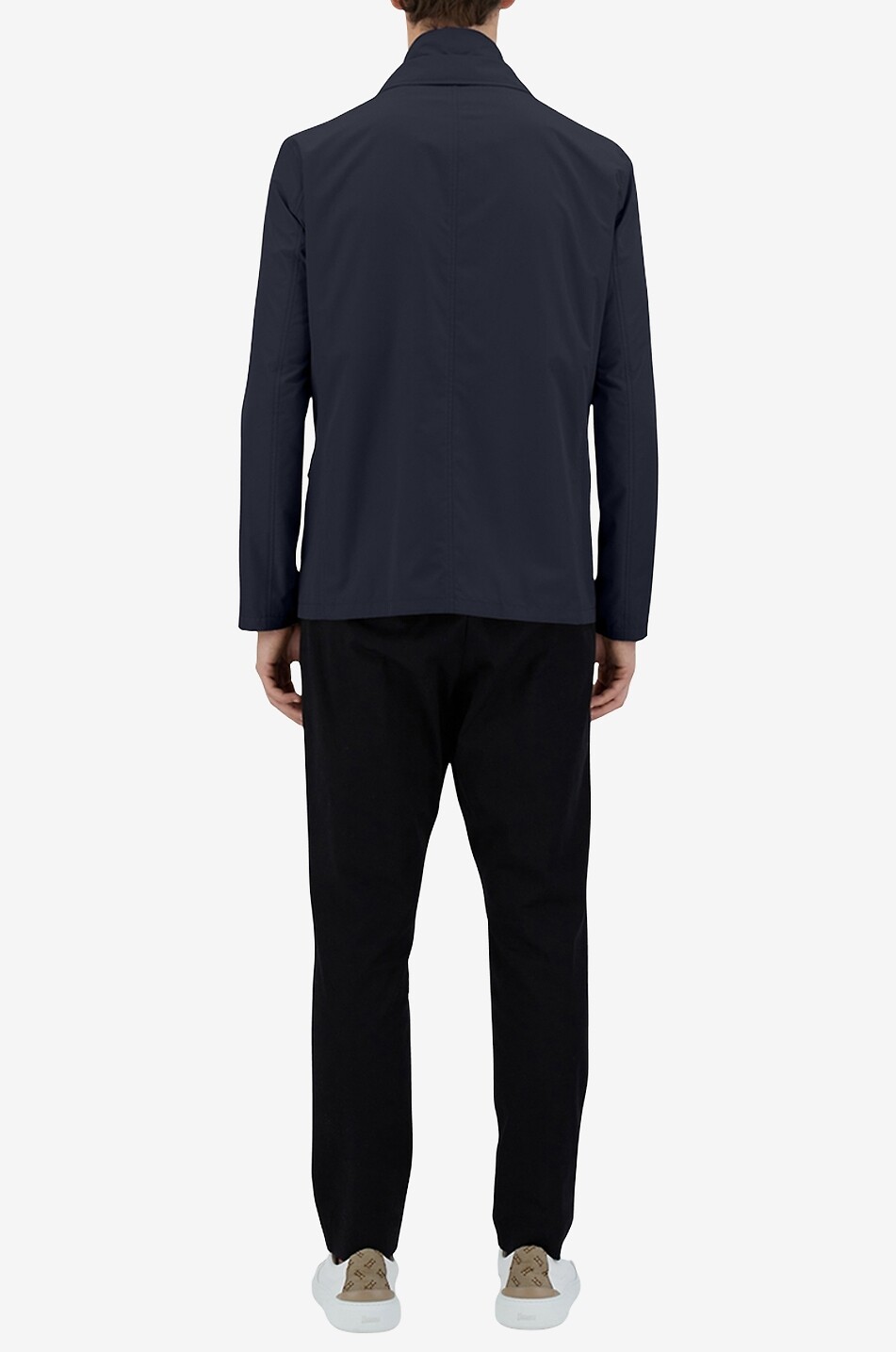 HERNO Blazer with down parts Men DARK BLUE 5