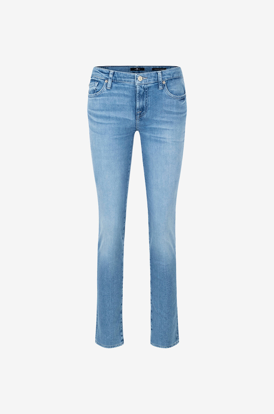 Jean slim bleu clair femme best sale