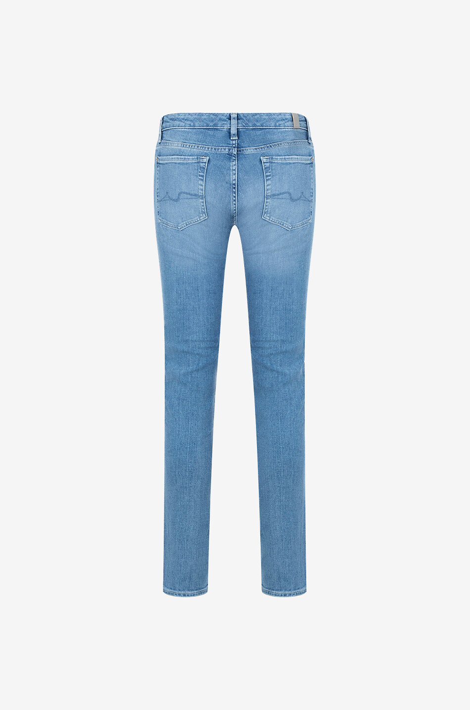 7 FOR ALL MANKIND Jean slim en denim clair Pyper Femme BLEU CLAIR 2