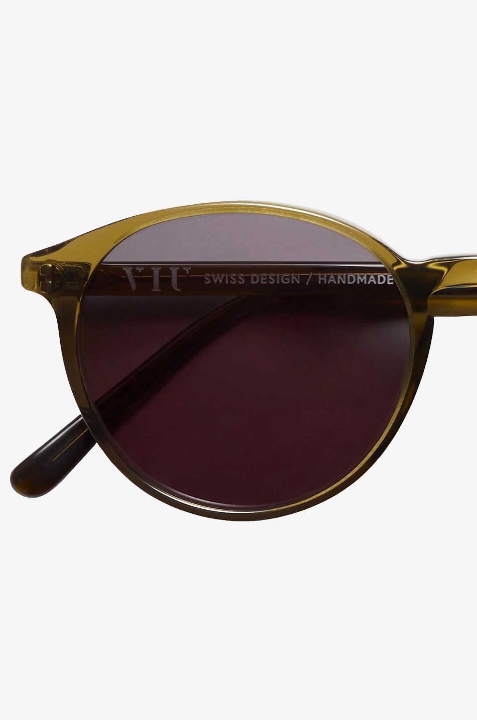 VIU The Dapper acetate sunglasses Men KHAKI 4