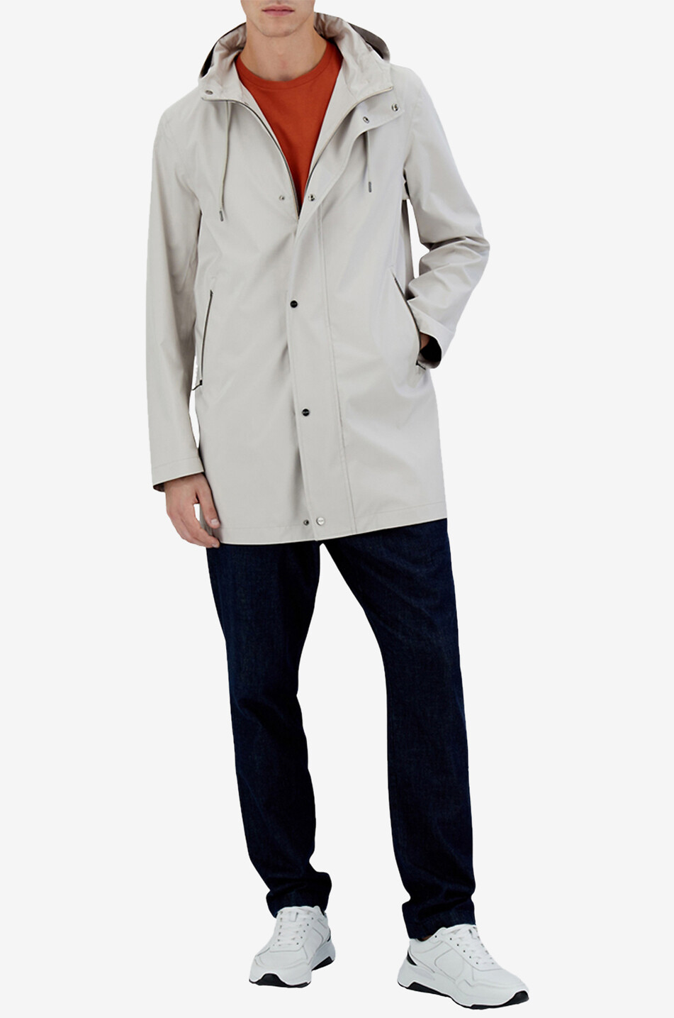 HERNO Parka mit Kapuze New Rain Herren Hellbeige 3