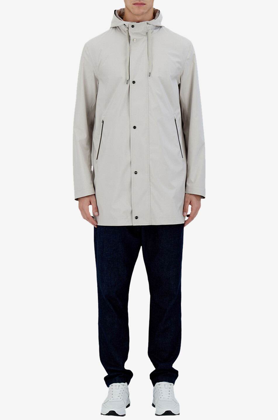 New Rain hooded parka