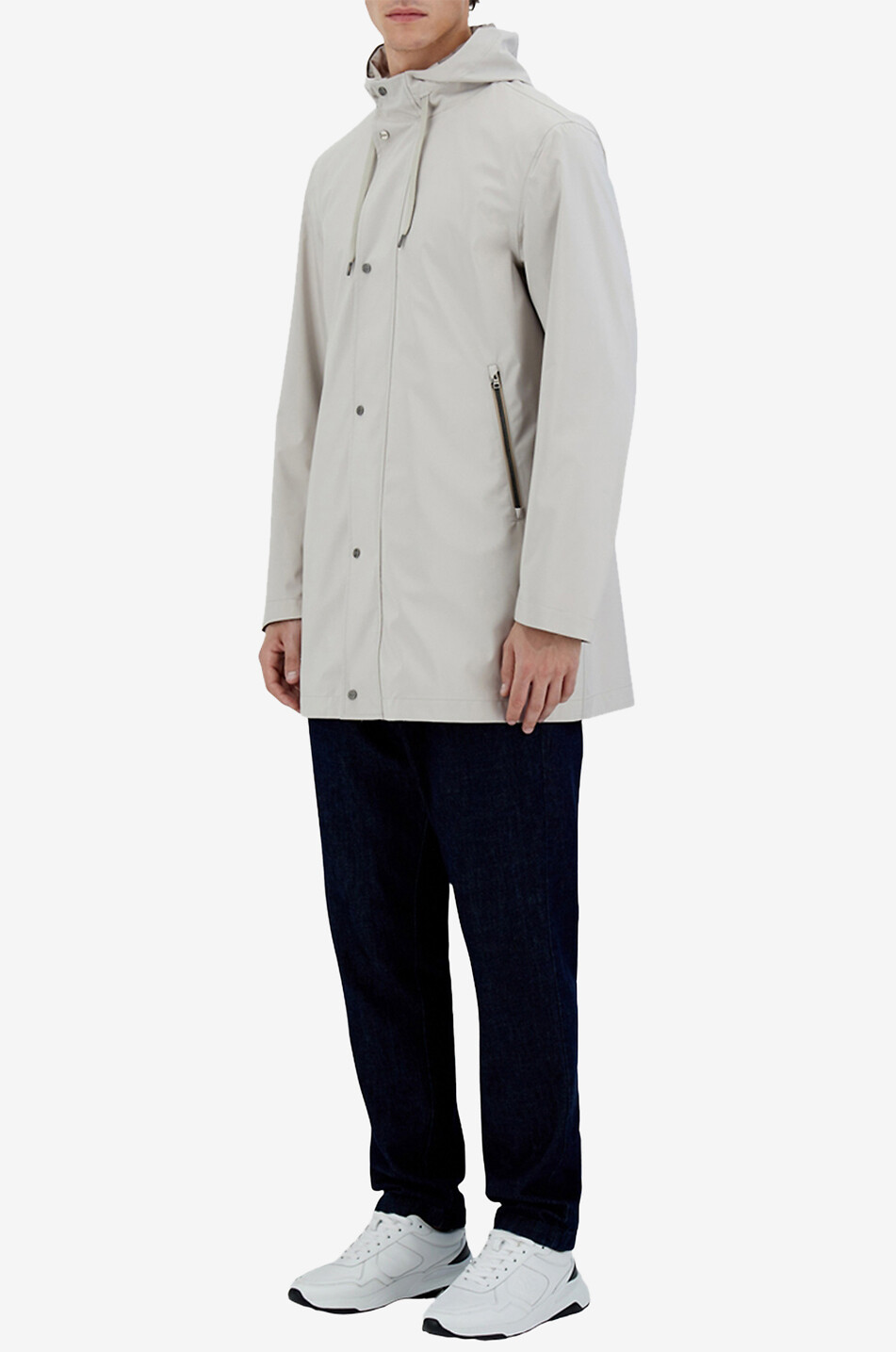 HERNO Parka mit Kapuze New Rain Herren Hellbeige 5