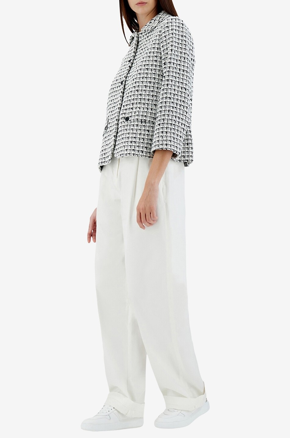 Veste courte légère Trend Tweed