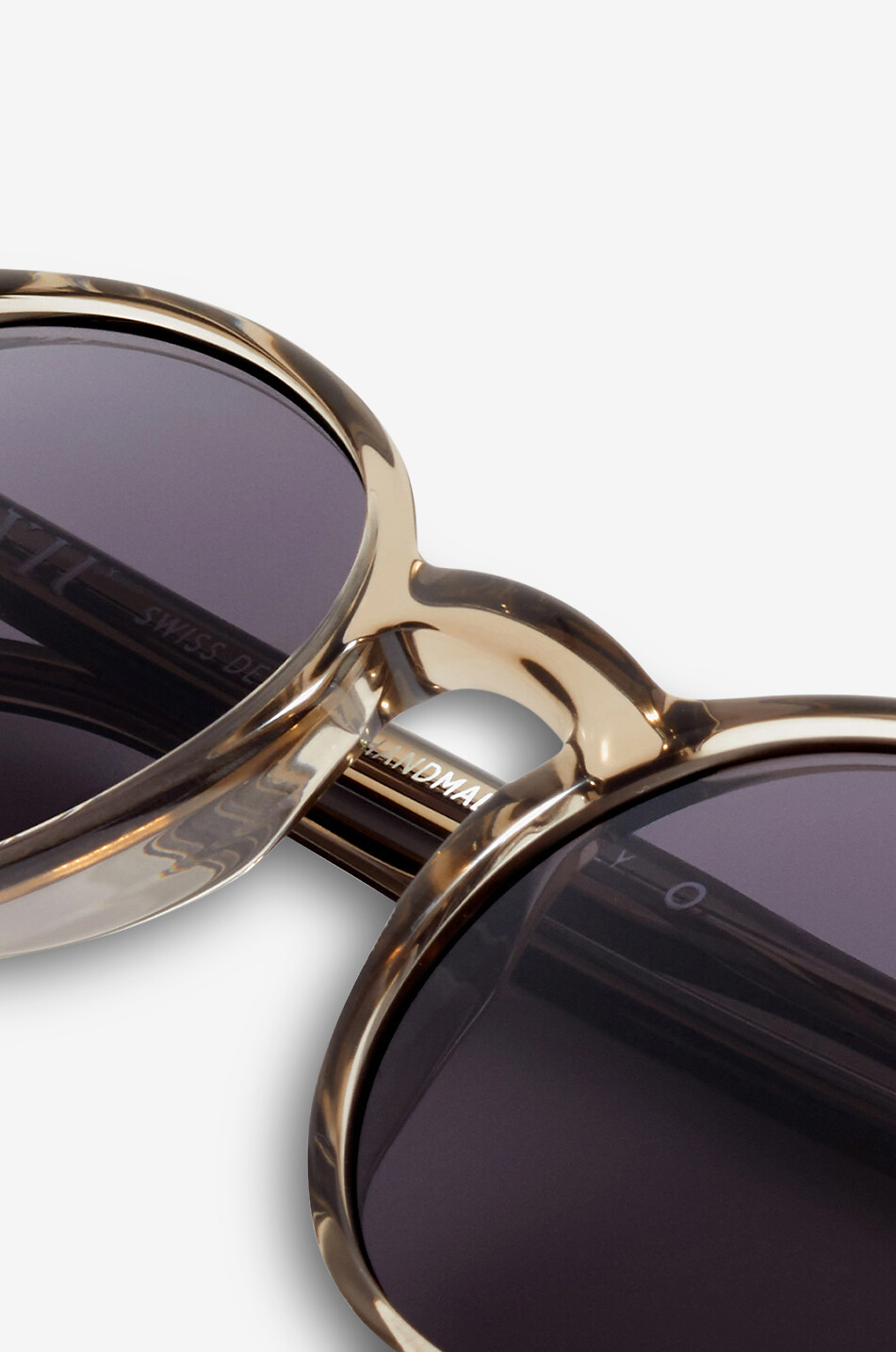 VIU Lunettes de soleil en acétate The Contemporary Homme GRIS 4