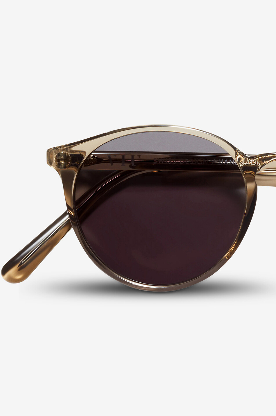VIU Lunettes de soleil en acétate The Contemporary Homme GRIS 5