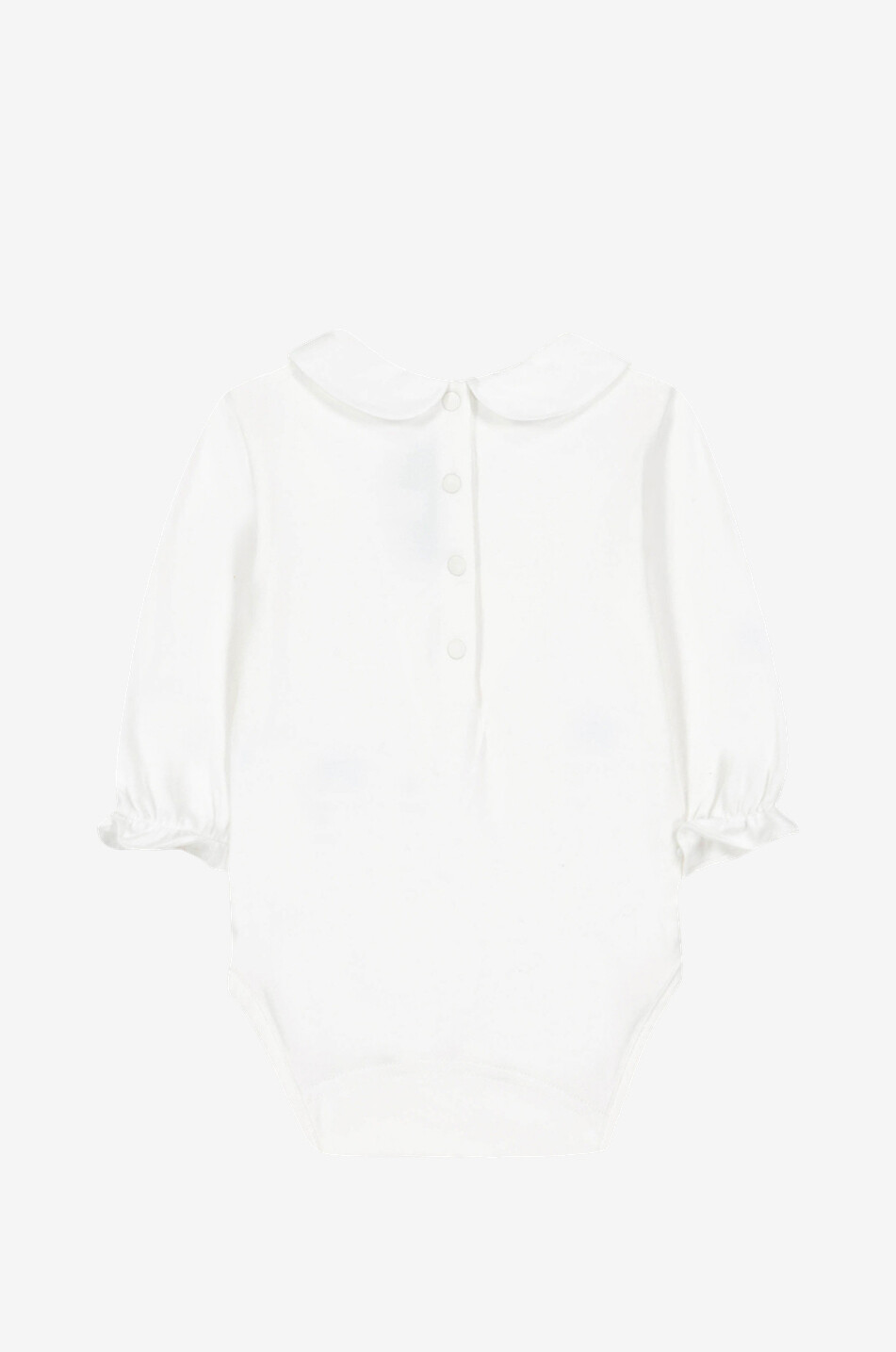 TARTINE ET CHOCOLAT Flower embroidered collar jersey baby body Baby DARK PINK 2