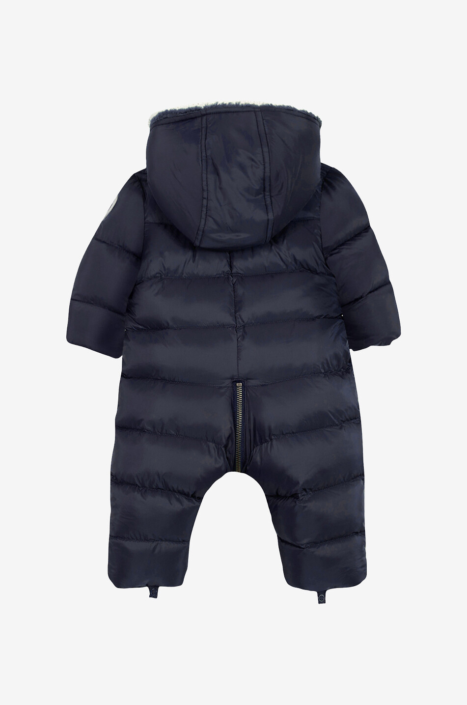 TARTINE ET CHOCOLAT Baby snowsuit with plush lined hood Baby DARK BLUE 2