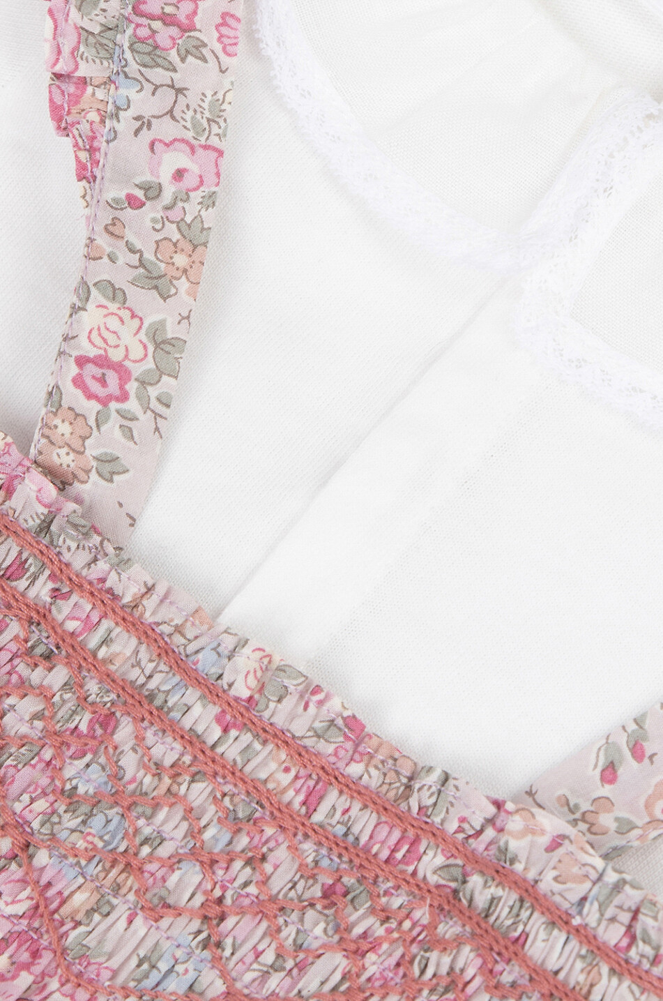 TARTINE ET CHOCOLAT Ensemble body et salopette fleurie Bébé MULTICOLORE 5