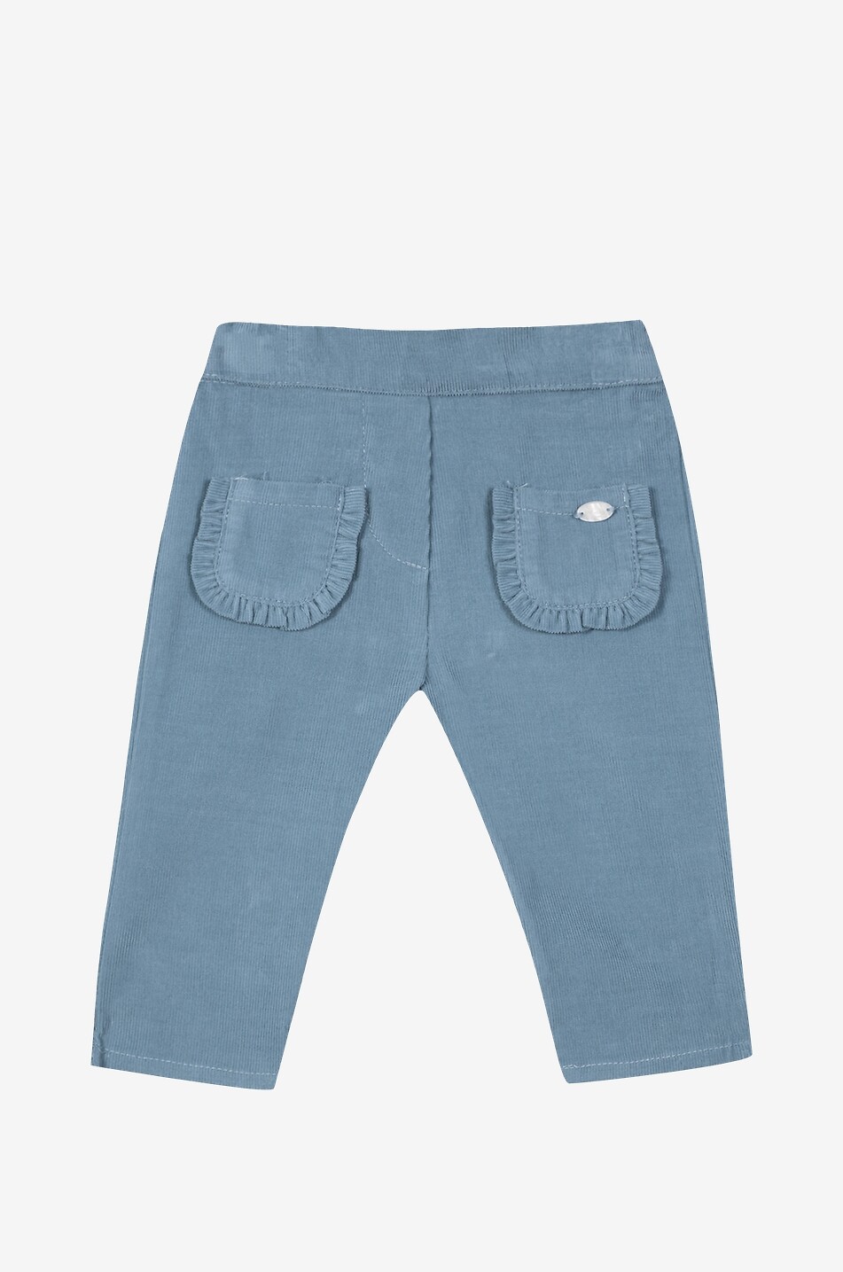 Hose für Babys aus Cordsamt mit Rüschen
