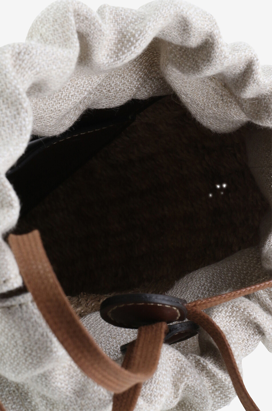 STELLA McCARTNEY Mini-Korb aus Bast STELLA Log Damen BRAUN 5