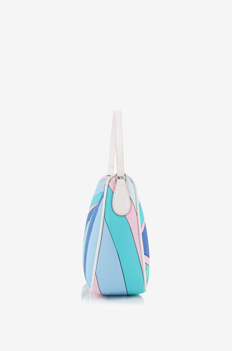 PUCCI Sac à main en nylon et cuir Yummy Femme BLANC 4