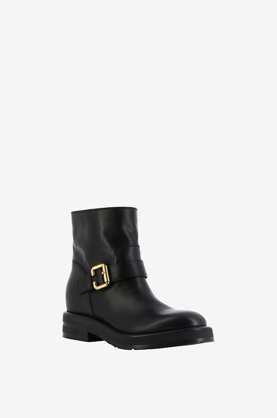 Coddington flat smooth leather ankle boots