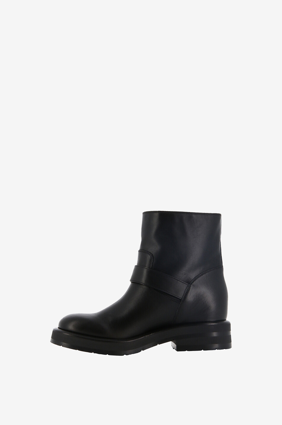 Bottines plates en cuir lisse Coddington