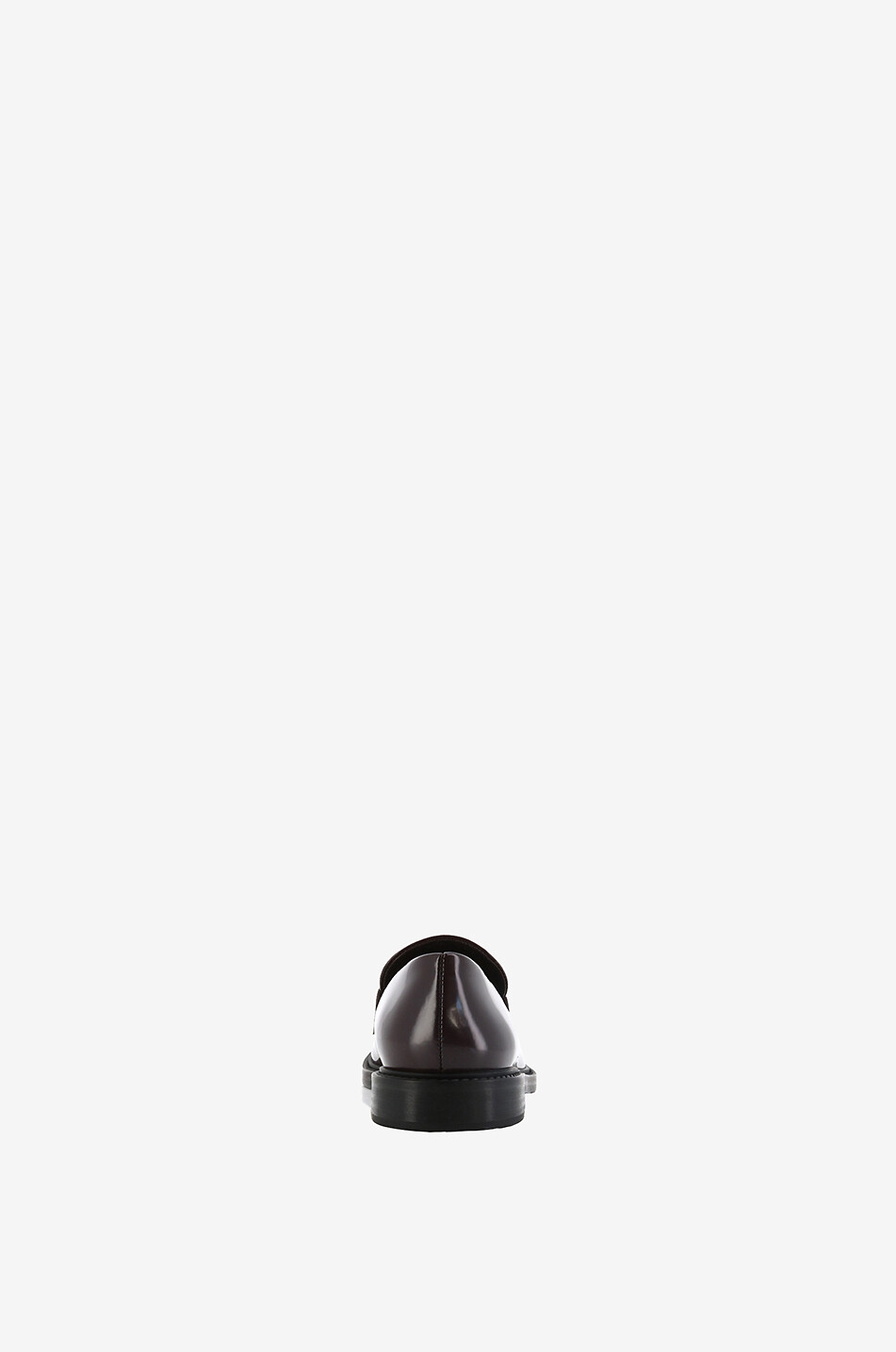 CHLOE Marcie brushed leather loafers Women DARK BROWN 4
