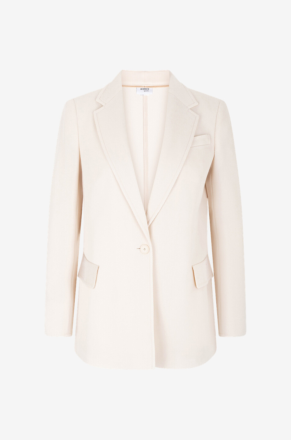 Blazer Alexander McQueen Blanc Cassé - Taille M, Un Bouton, état Excellent