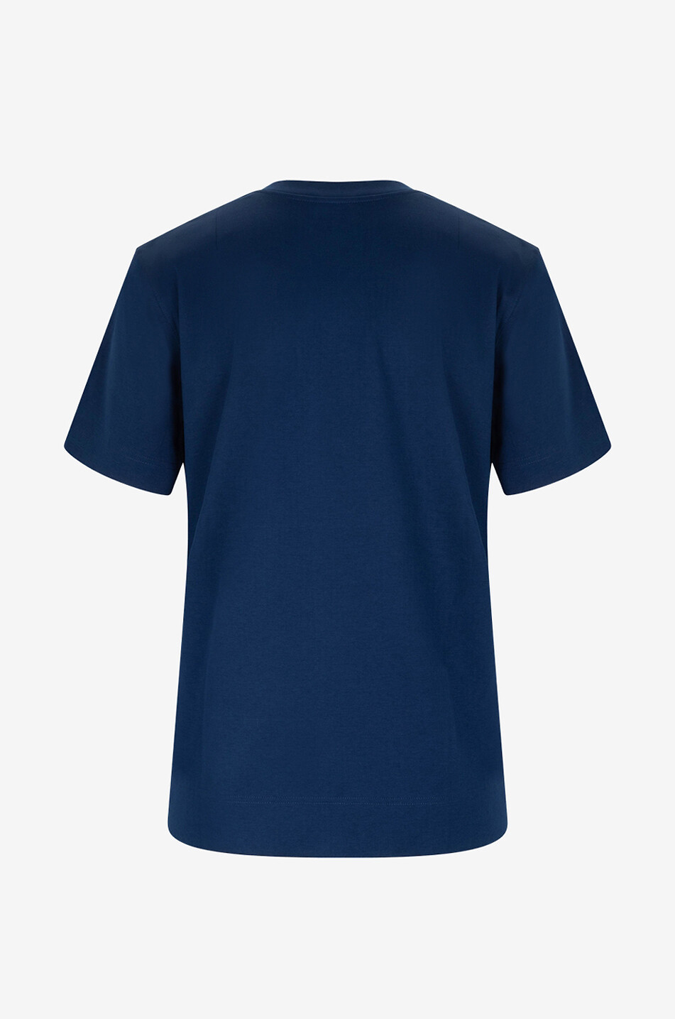 AKRIS PUNTO Polka dot cut-out jersey T-shirt Women DARK BLUE 2