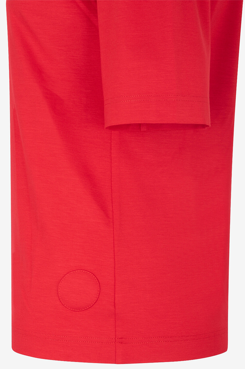AKRIS PUNTO Square neck modal stretch T-shirt Women RED 3