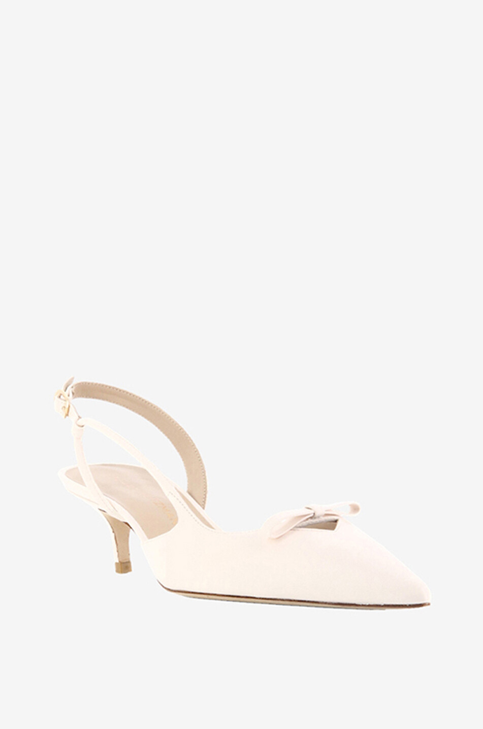 Escarpins à bride arrière en cuir nappa Tully 50