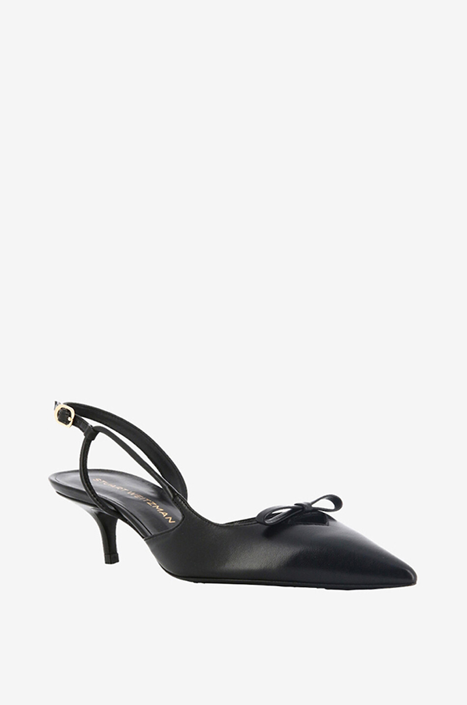 Escarpins à bride arrière en cuir nappa Tully 50