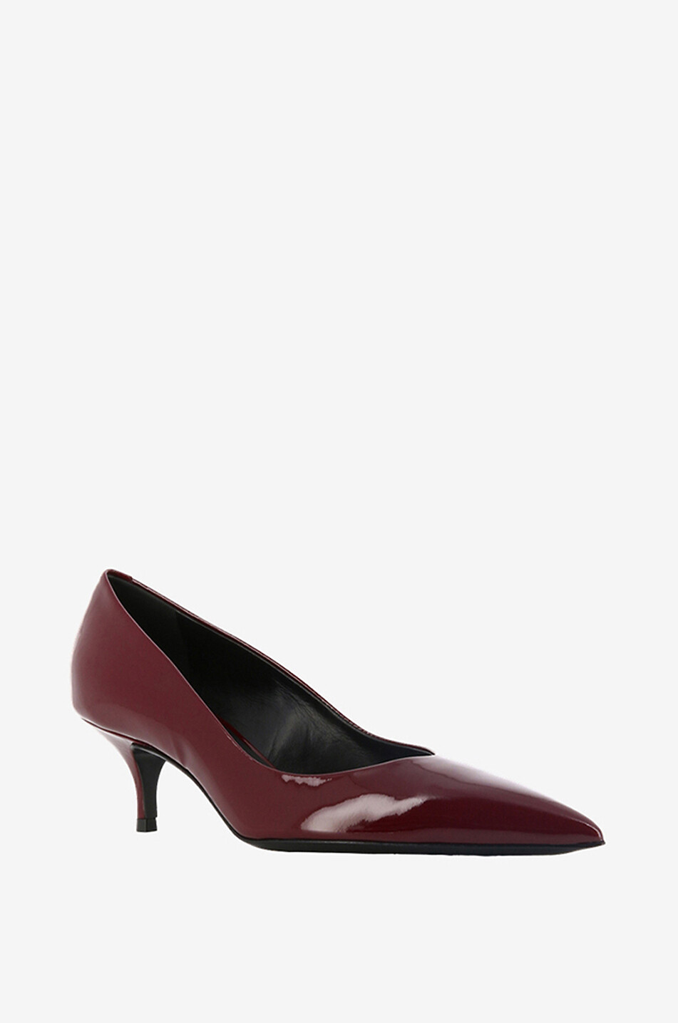 BONGENIE Aubrey 60 patent leather pumps Women DARK RED 1