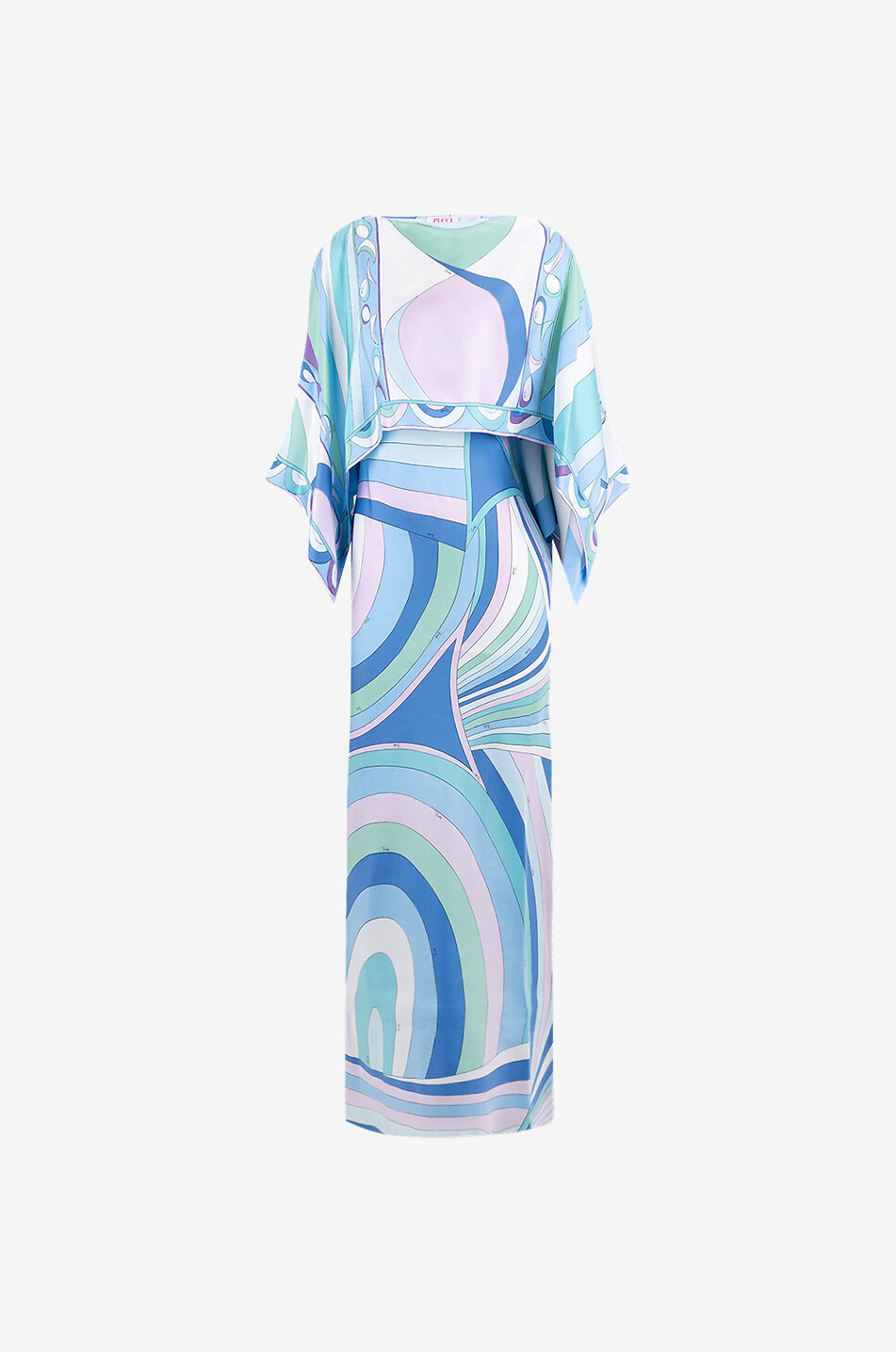 Iride & Pesci silk twill layered dress