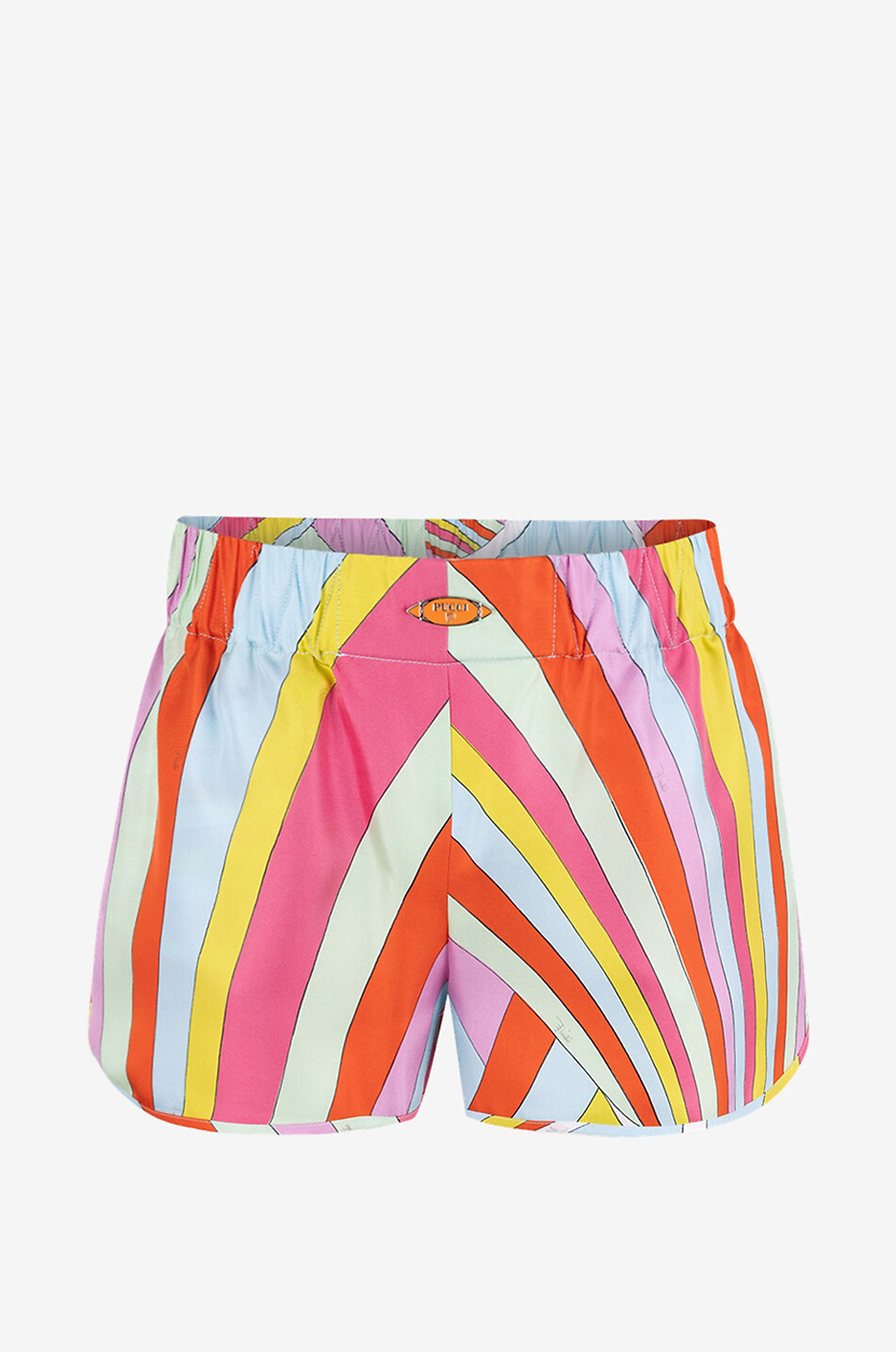 Short en sergé de soie Iride