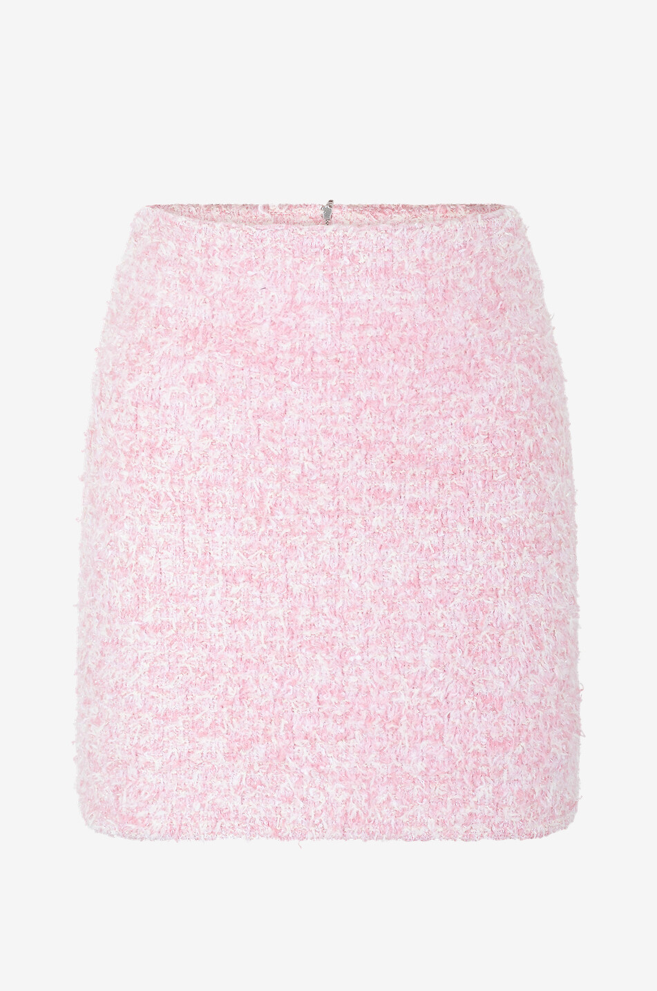 Cotton tweed miniskirt