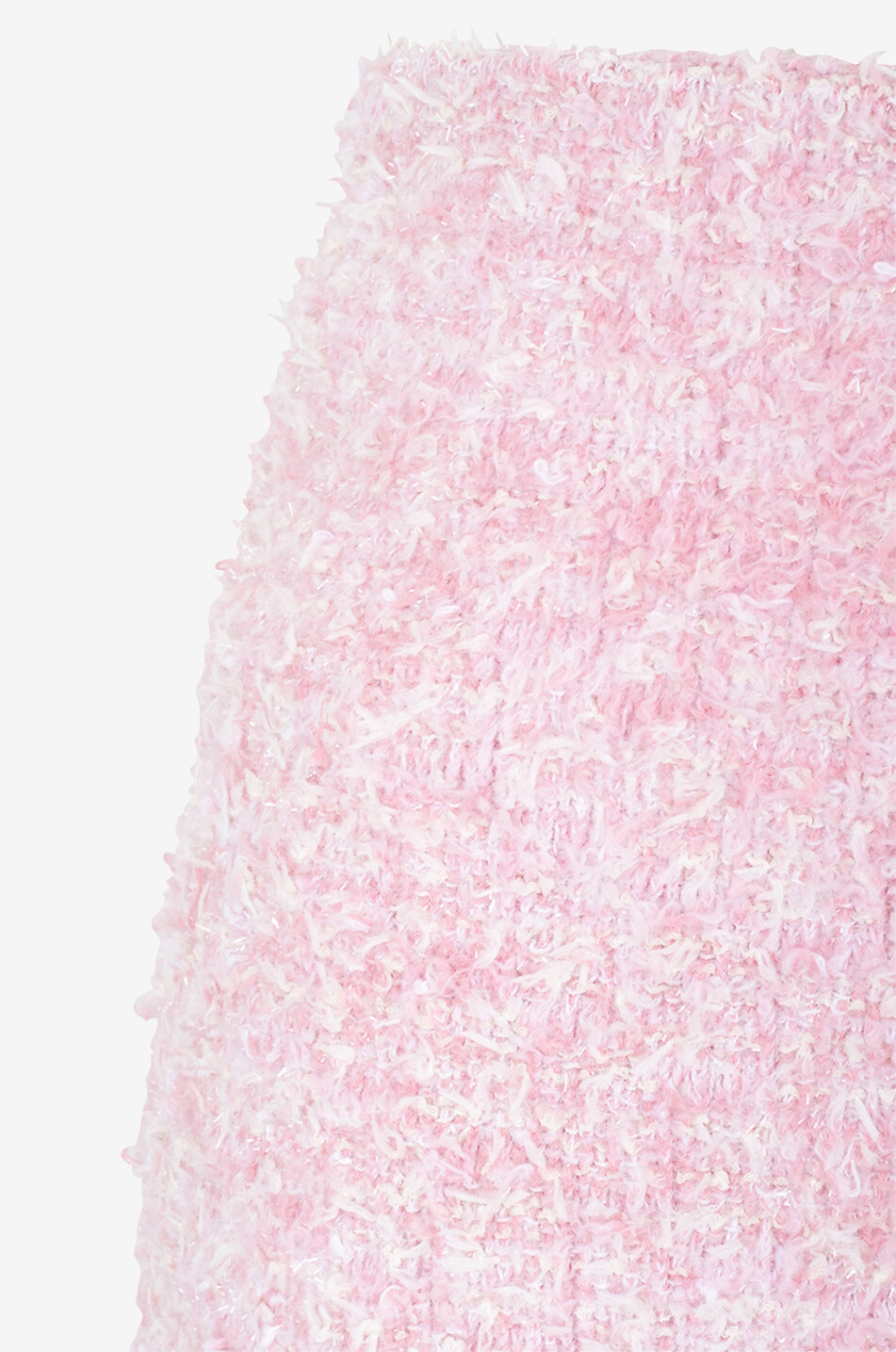 Cotton tweed miniskirt