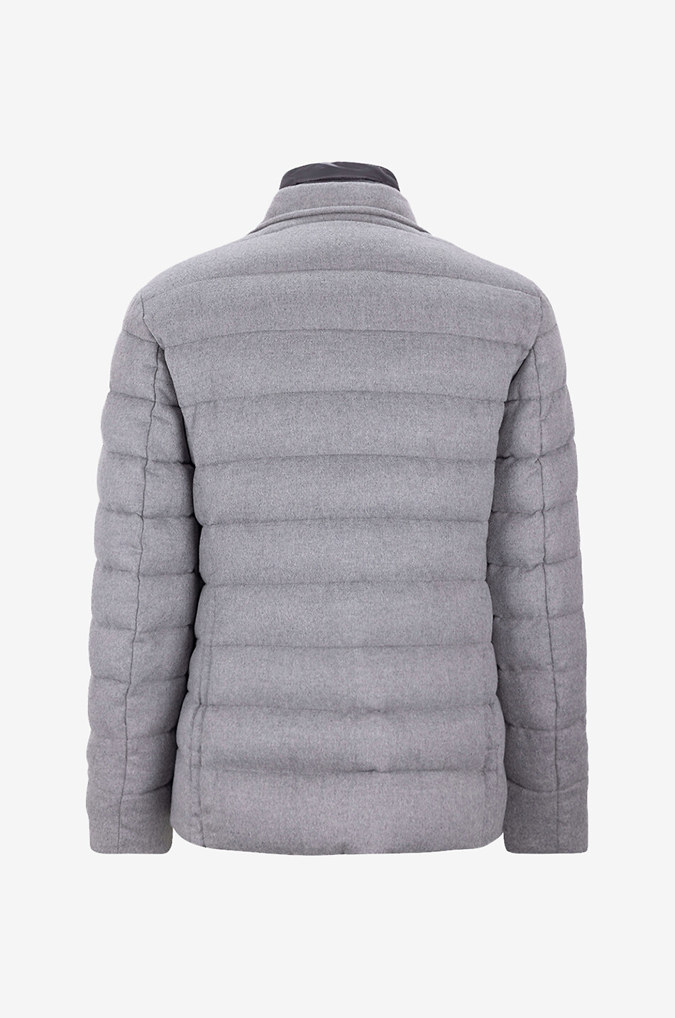 NOMOS-LS9 short wool and cashmere down jacket
