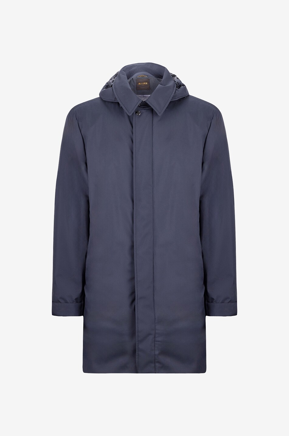 Vido-SKT hooded mid-length waterproof coat