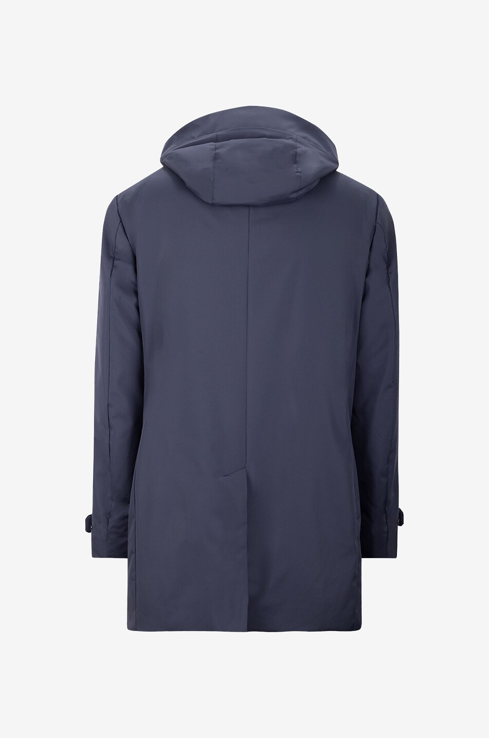 Vido-SKT hooded mid-length waterproof coat